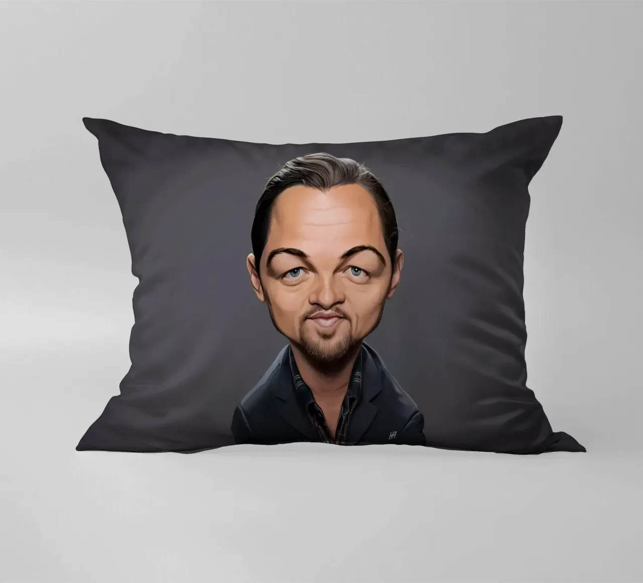 Leonardo Di Caprio cuscino da Rob Art | Illustration