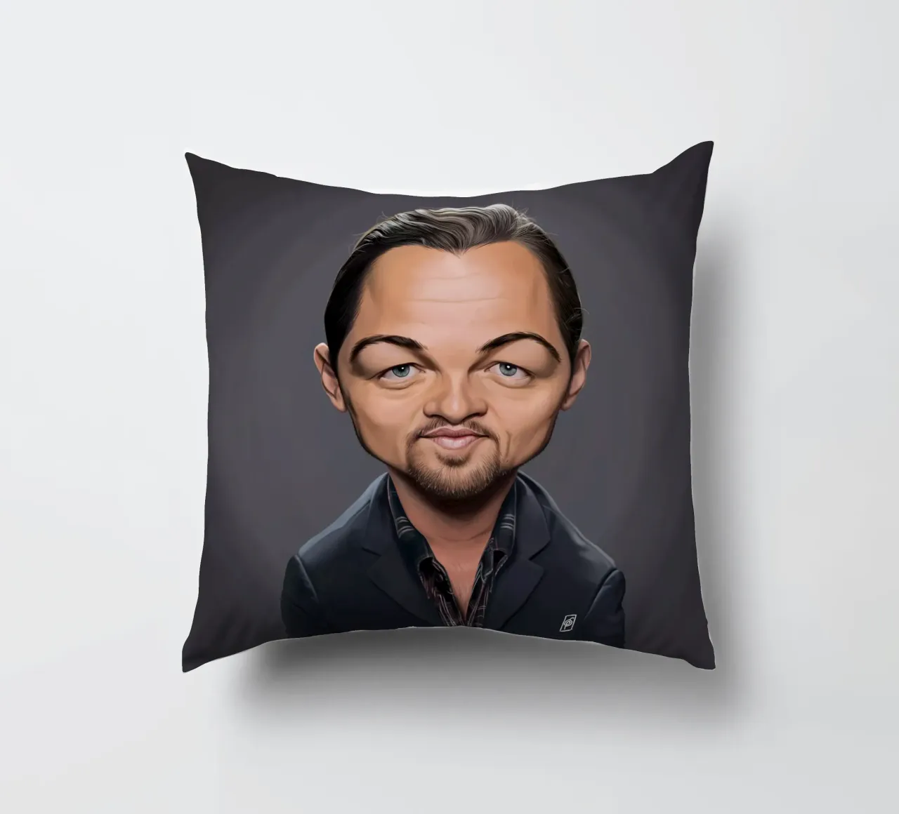 Leonardo Di Caprio cuscino da Rob Art | Illustration