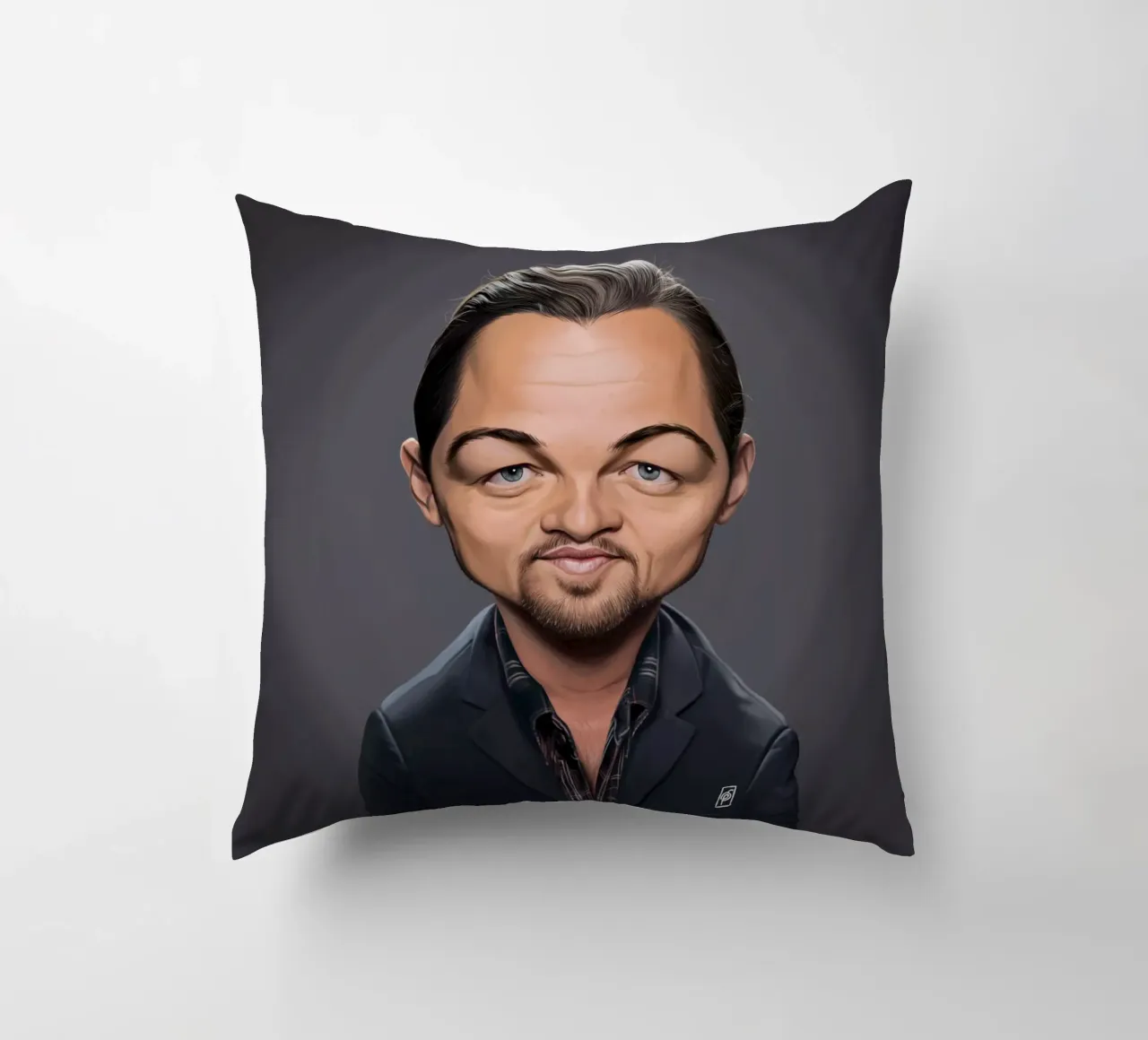 Leonardo Di Caprio cuscino da Rob Art | Illustration
