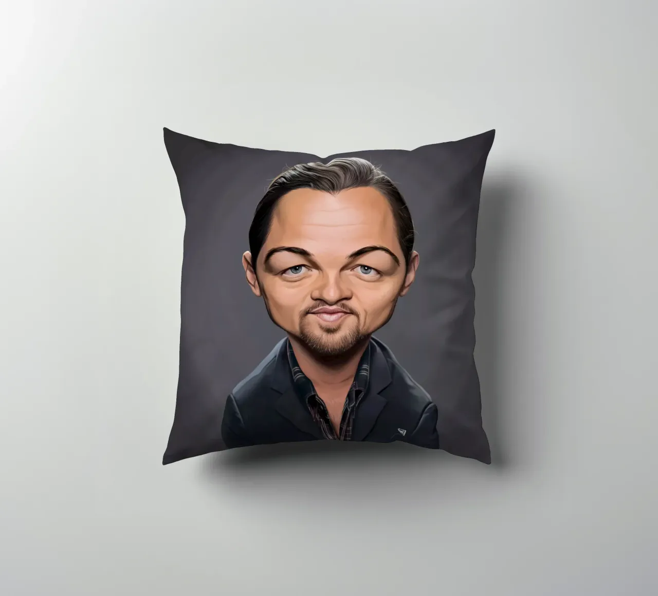 Leonardo Di Caprio cuscino da Rob Art | Illustration