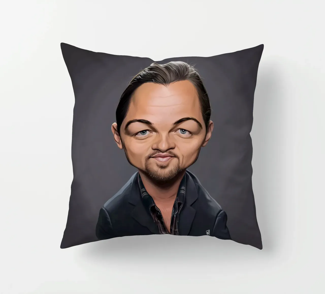 Leonardo Di Caprio cuscino da Rob Art | Illustration