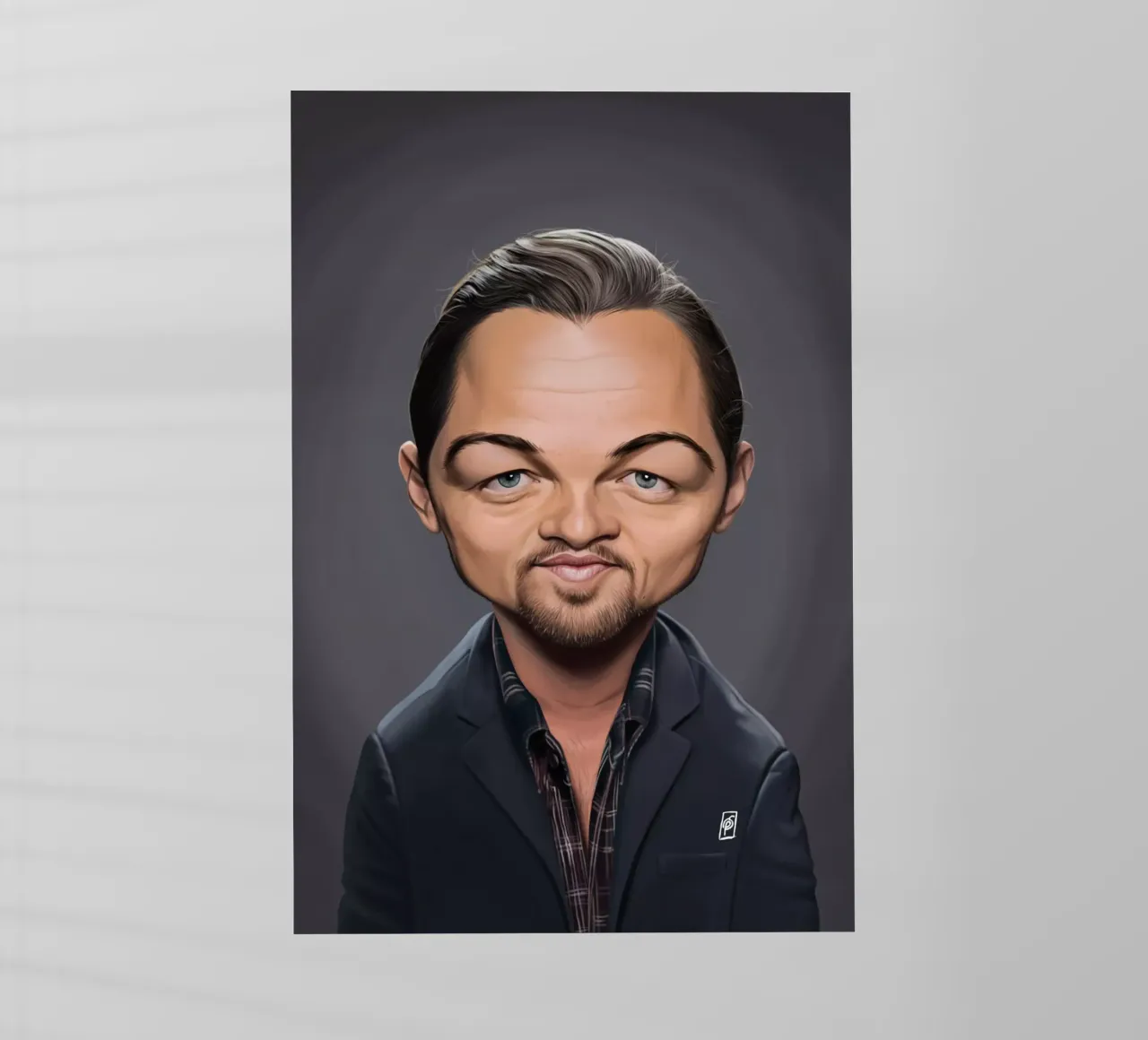 Leonardo Di Caprio pellicola backlit da Rob Art | Illustration