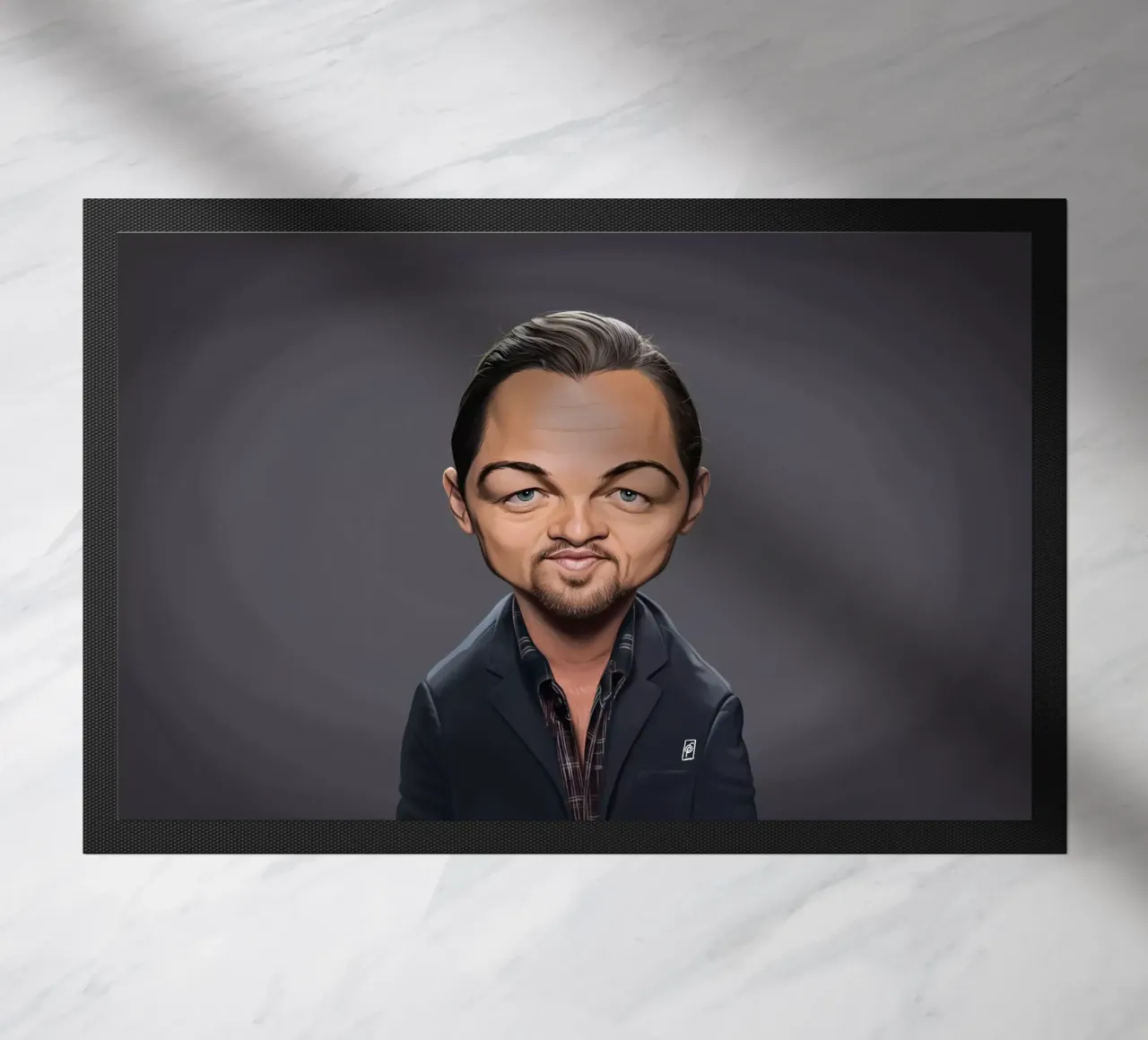 Leonardo Di Caprio zerbino da Rob Art | Illustration