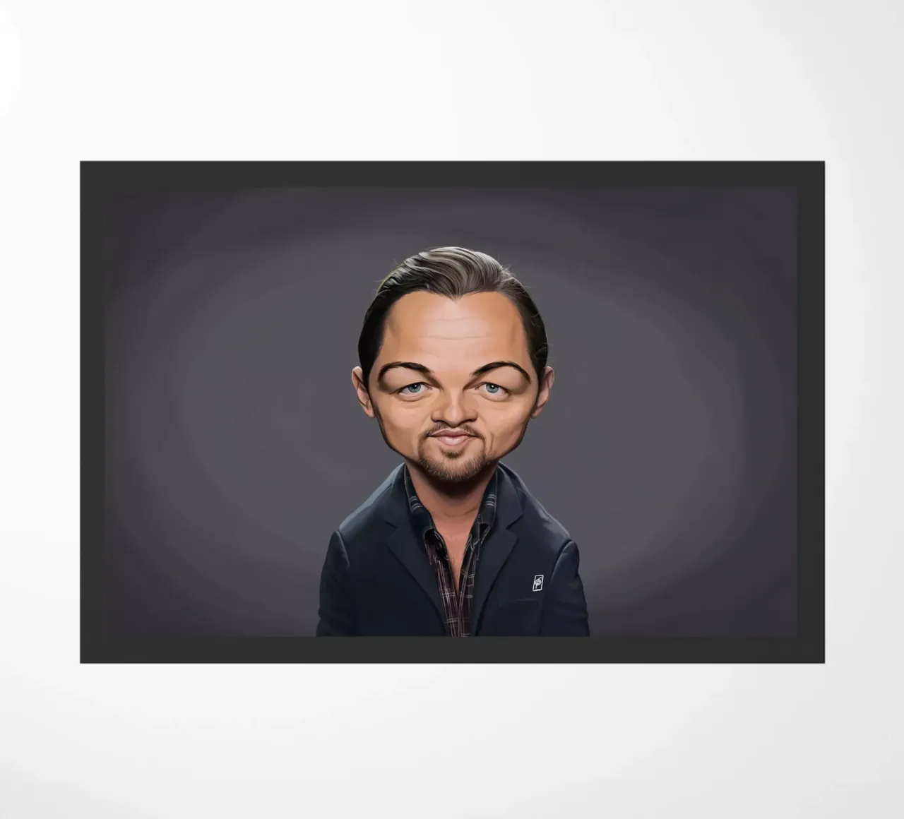 Leonardo Di Caprio zerbino da Rob Art | Illustration