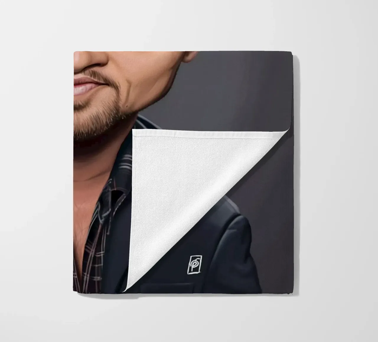 Leonardo Di Caprio telo mare da Rob Art | Illustration
