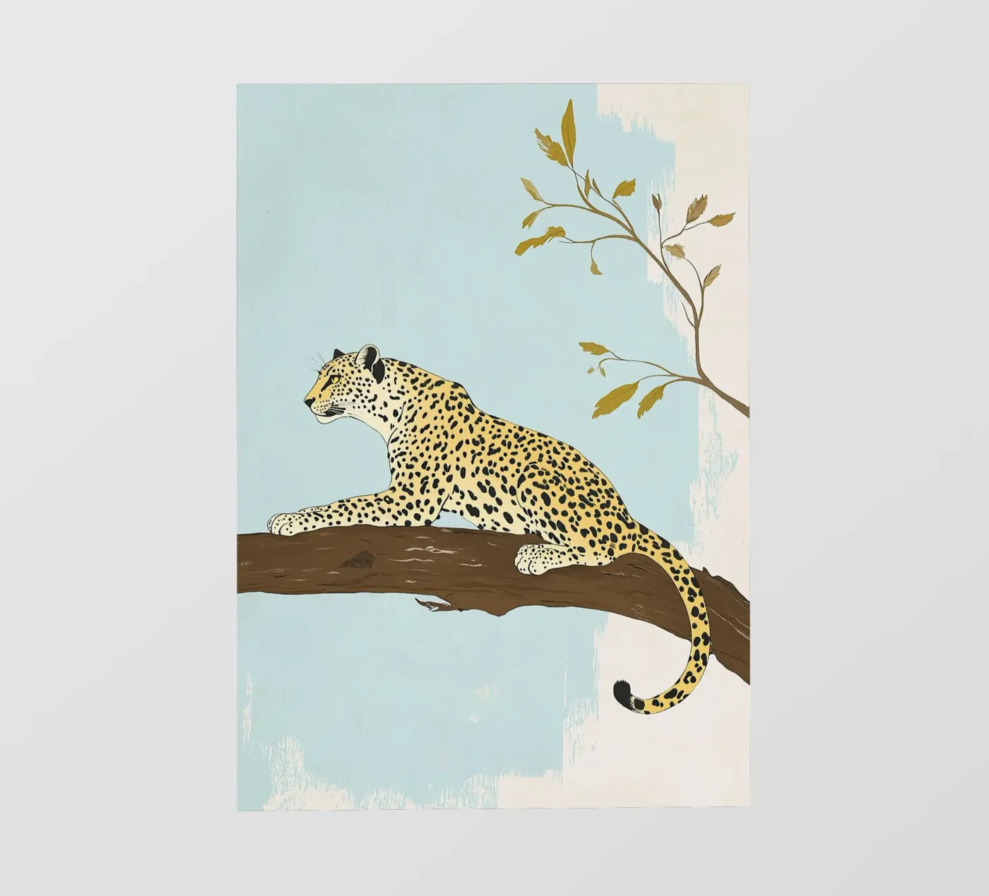 Leopard telo in pvc da Nikis Art Studio