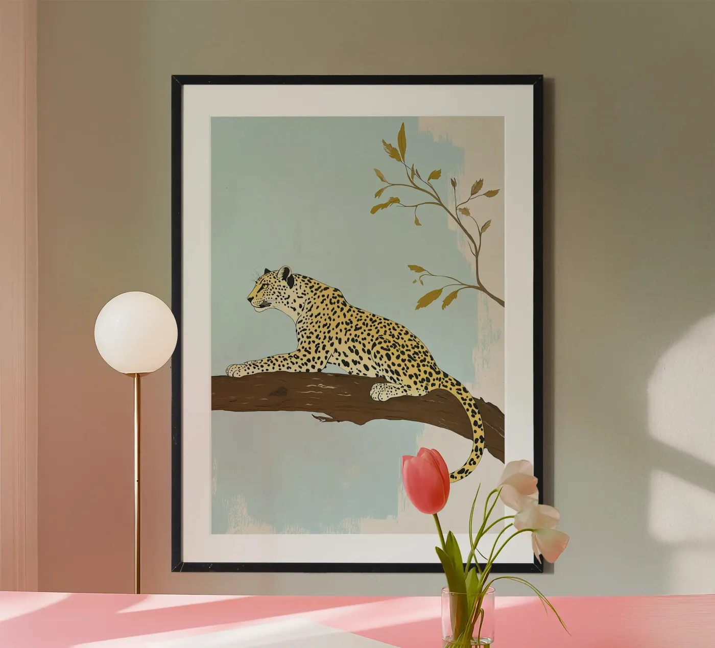 Leopardo poster da Nikis Art Studio