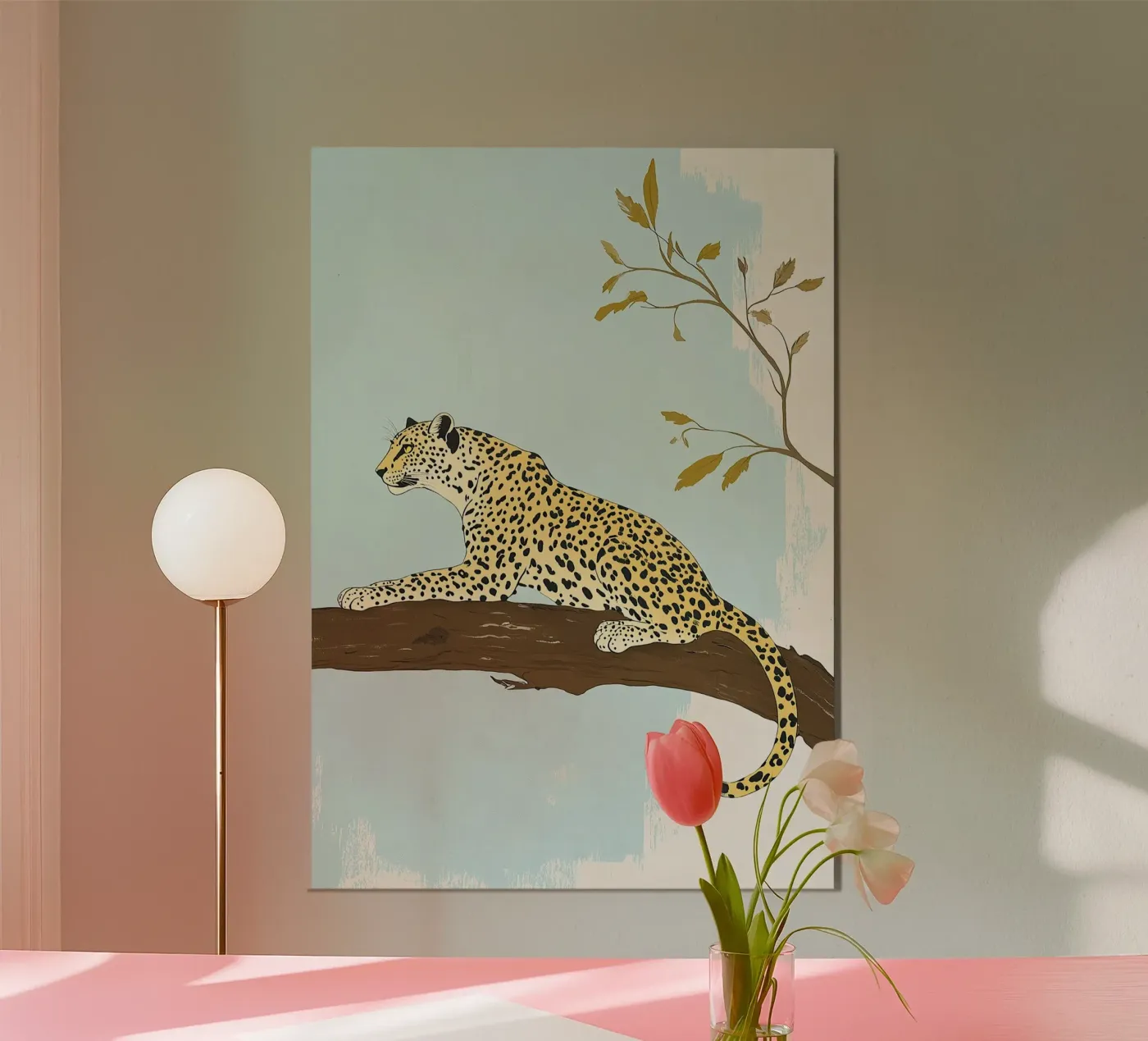 Leopardo poster da Nikis Art Studio