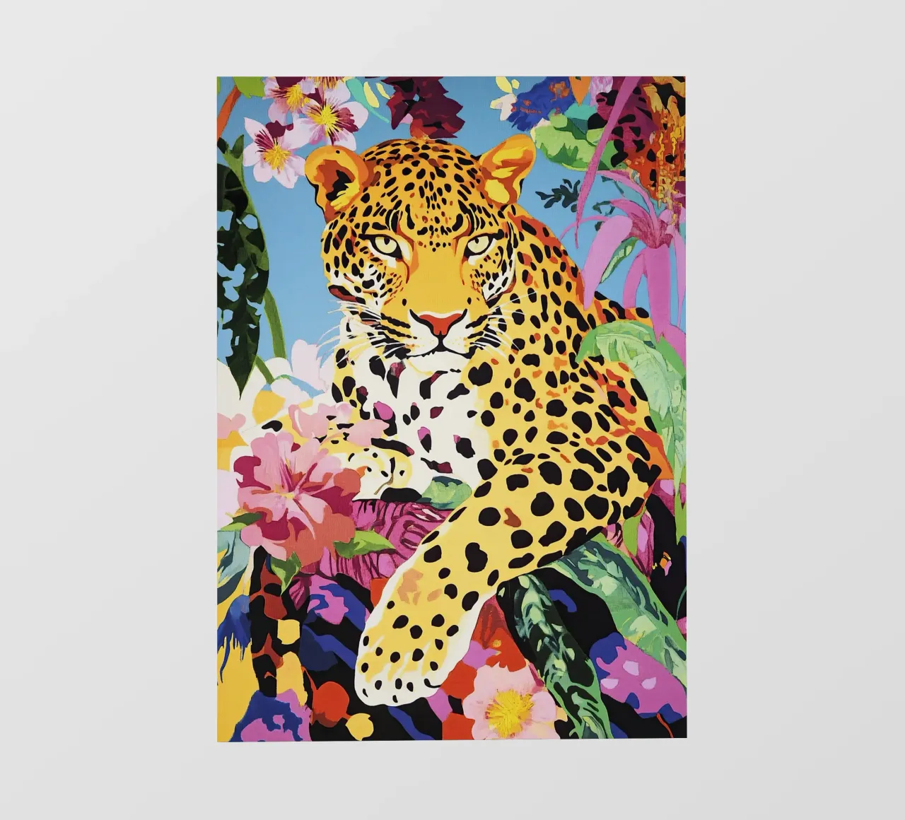 Leopardo "Anima della foresta pellicola backlit da Nikis Art Studio