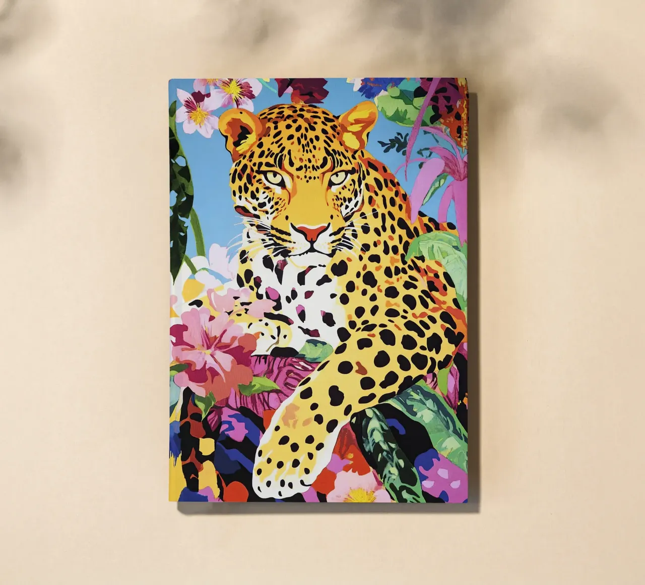 Leopard "Soul of the forest" notebook by Nikis Art Studio