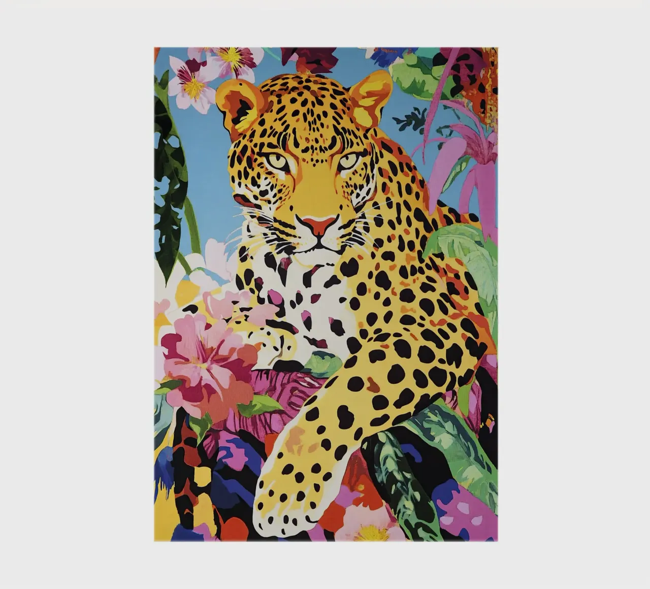 Leopard "Soul of the forest" notebook by Nikis Art Studio
