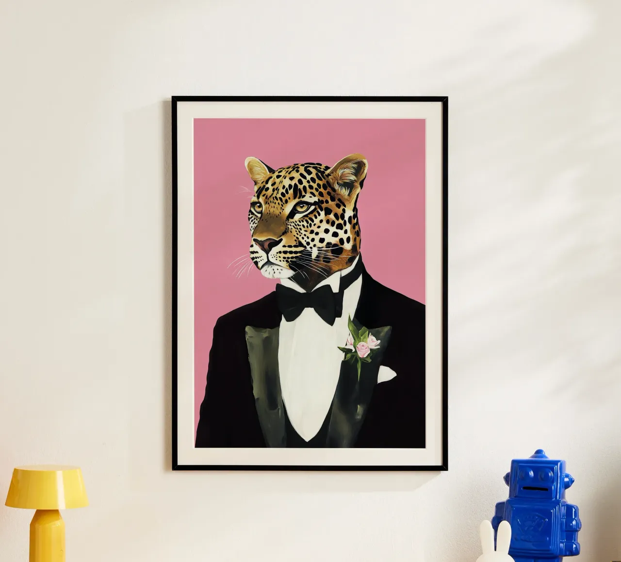 Leopardo "Grazia mistica carta hahnemühle da Nikis Art Studio