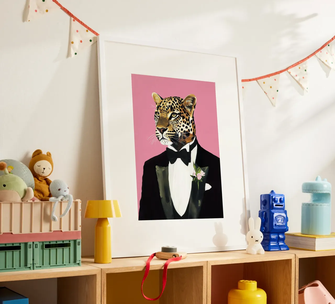 Leopardo "Grazia mistica carta hahnemühle da Nikis Art Studio