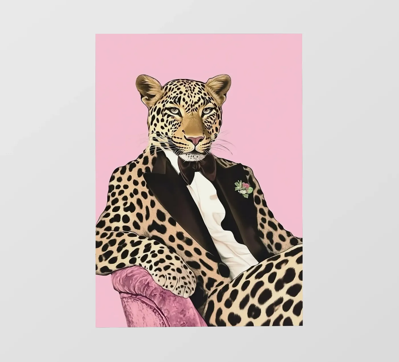 Leopardo pellicola backlit da Nikis Art Studio