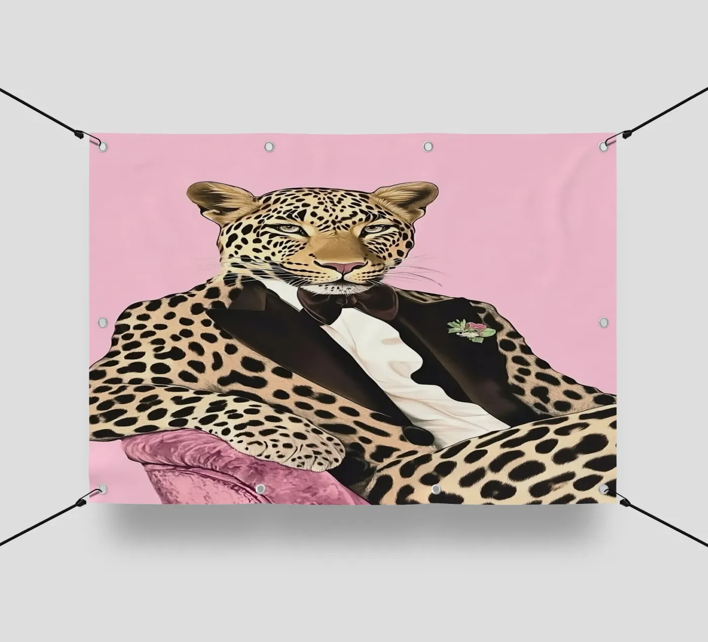Leopard PVC Plane von Nikis Art Studio