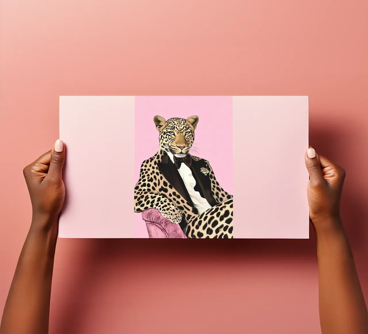 Leopard sticker sheet by Nikis Art Studio