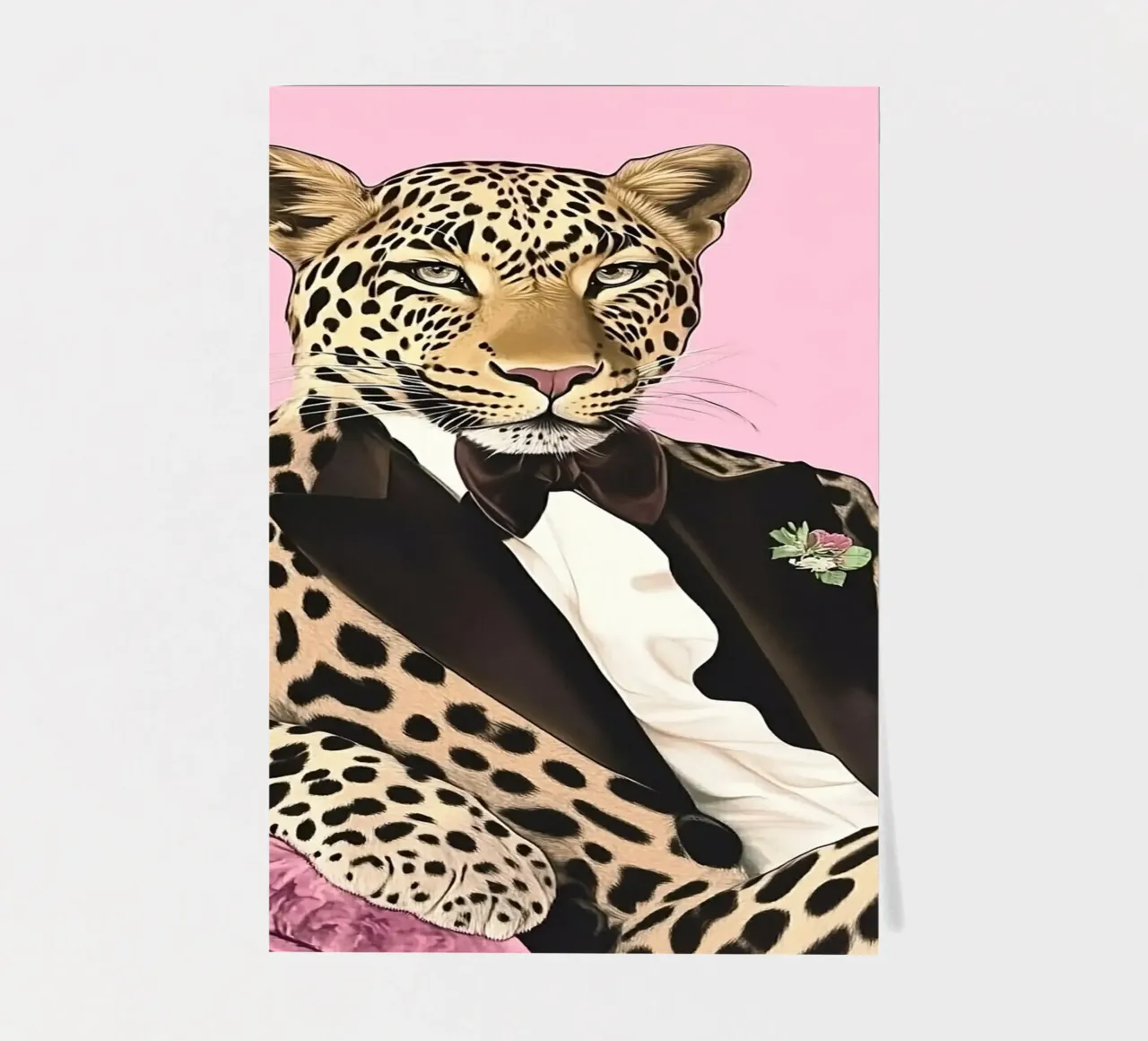 Leopard sticker sheet by Nikis Art Studio