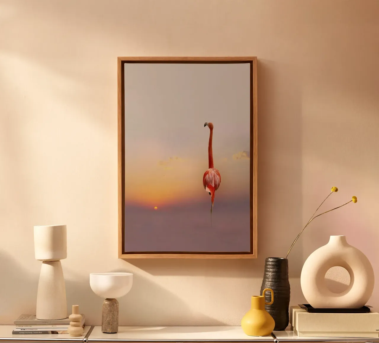 Sunset - Anna Cseresnjes tela da Pictufy