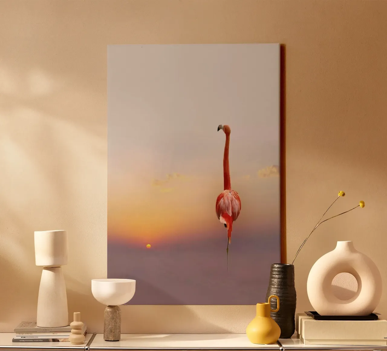 Sunset - Anna Cseresnjes tela da Pictufy