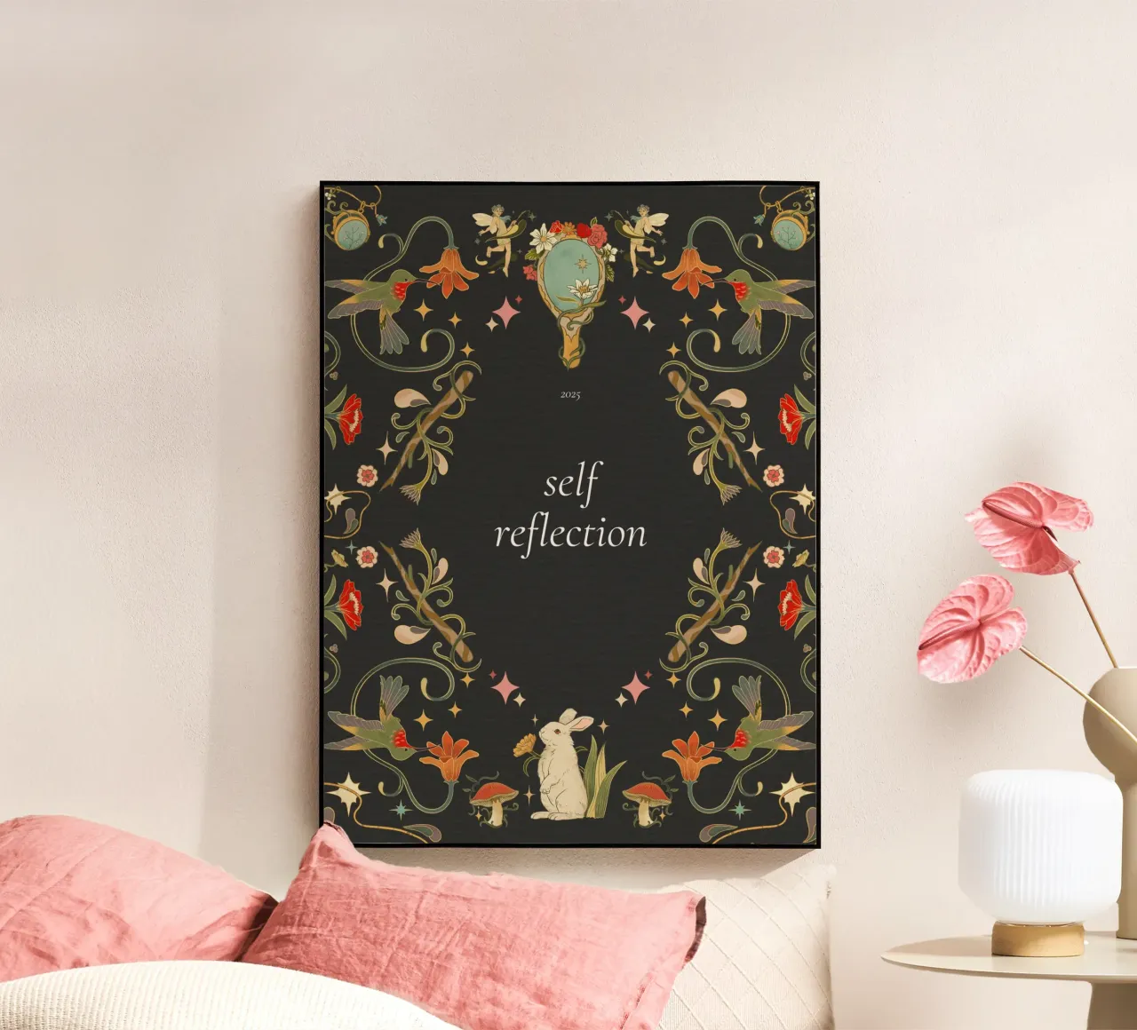 SELF REFLECTION Acryl-Glas von Einfach Uebel