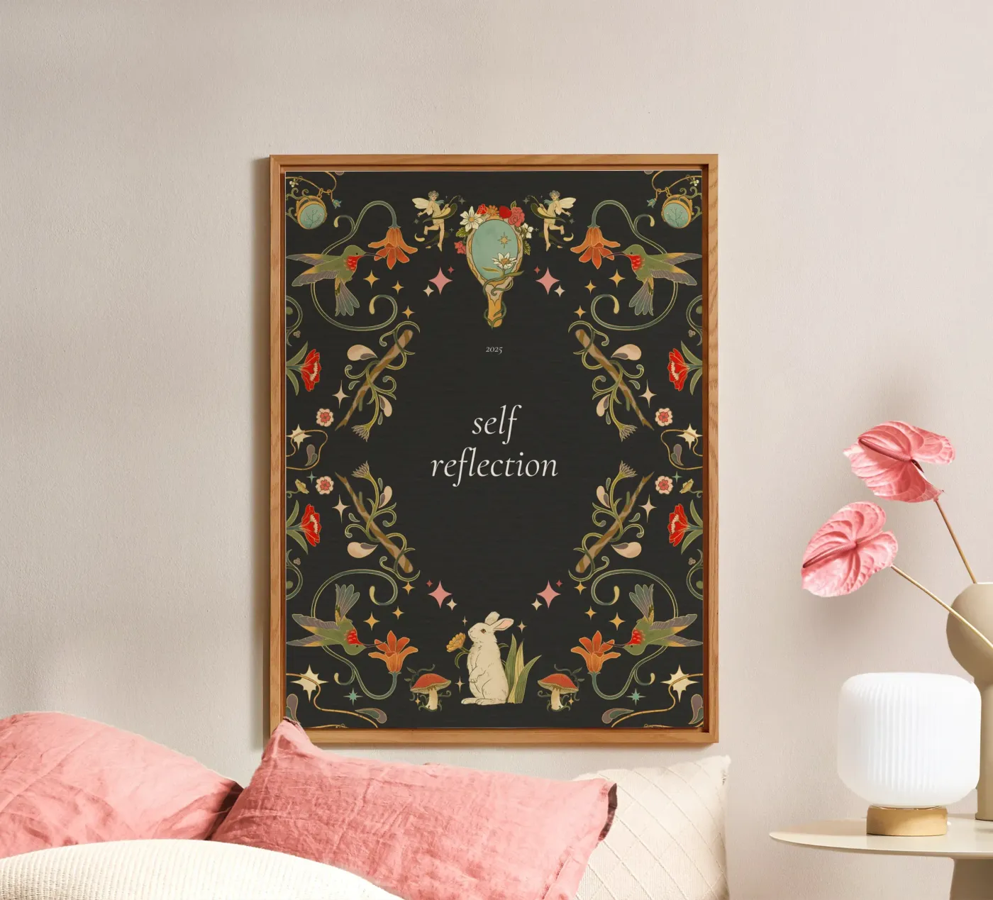 SELF REFLECTION alluminio dibond da SMRT STUDIO