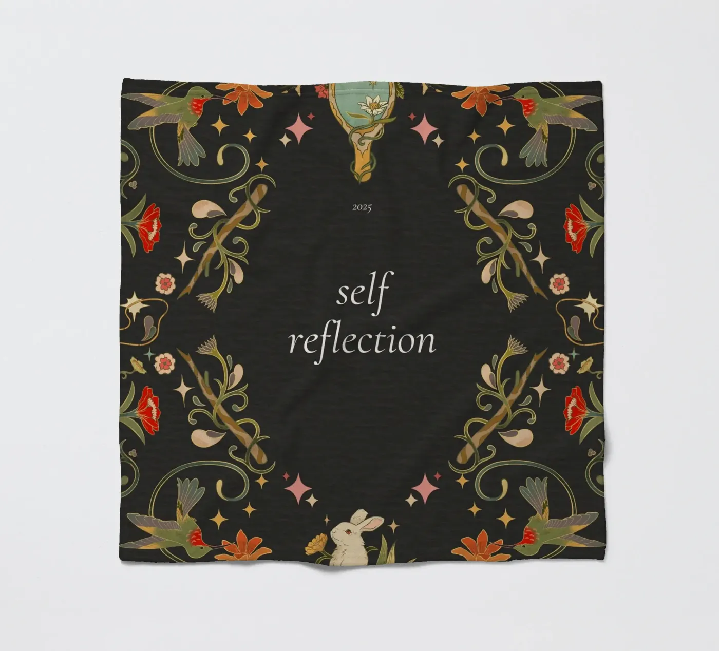 SELF REFLECTION coperta in pile da SMRT STUDIO