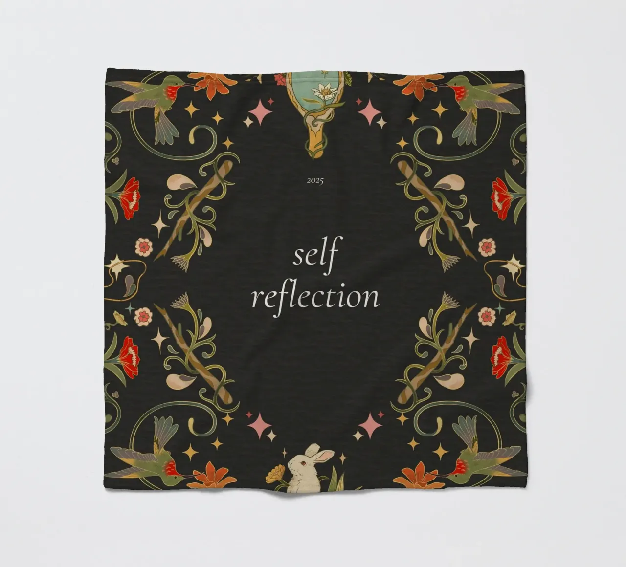 SELF REFLECTION coperta in pile da Einfach Uebel