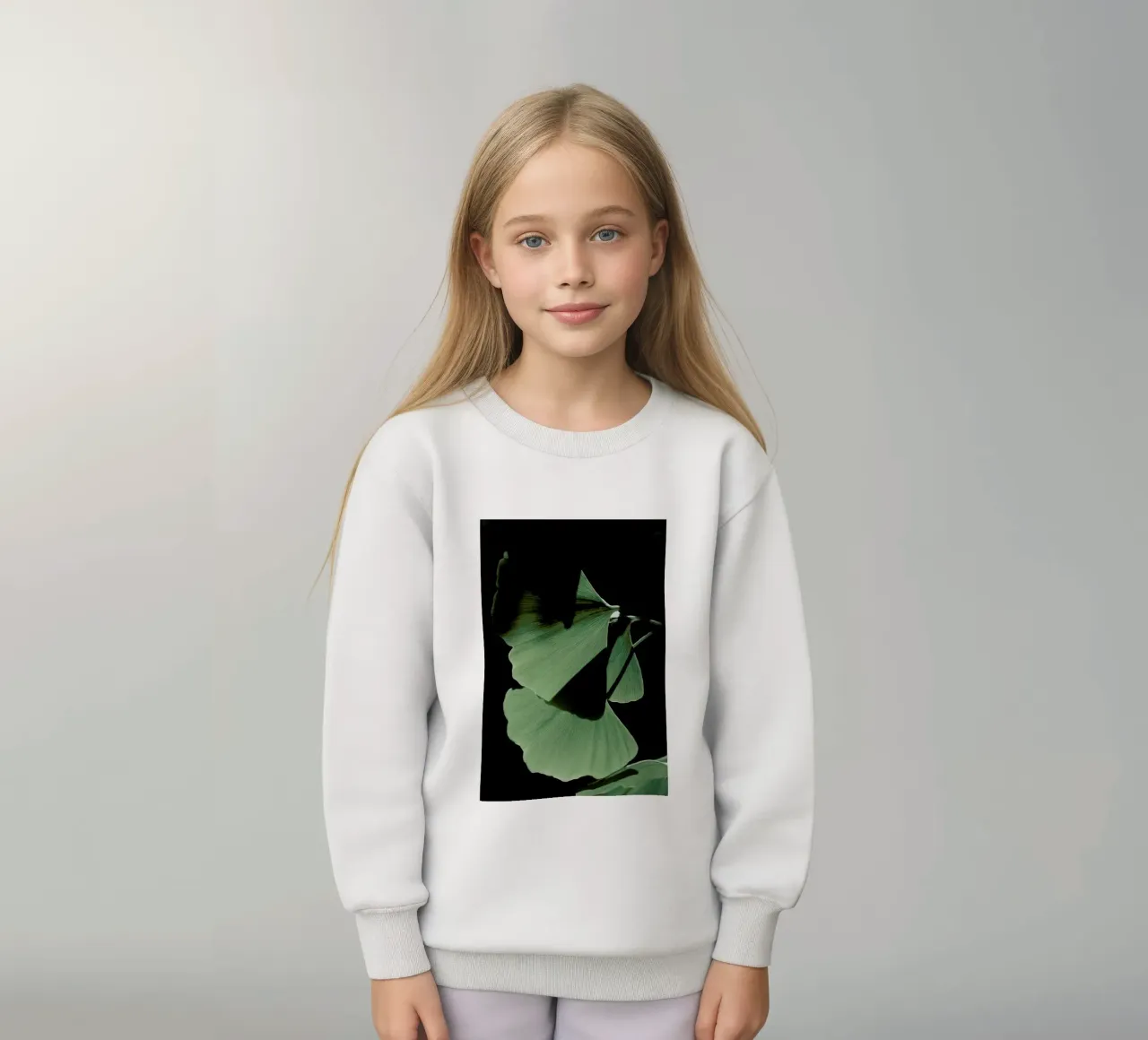 Ginkgo 03 felpa bambino da Froilein Juno