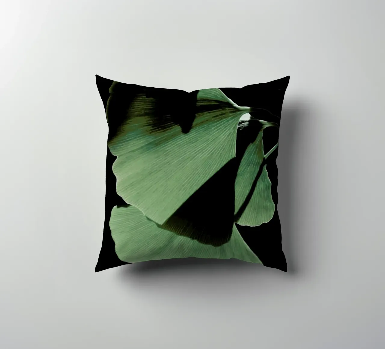 Ginkgo 03 decorative cushion by Froilein Juno