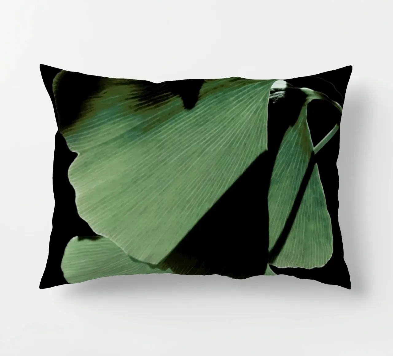 Ginkgo 03 decorative cushion by Froilein Juno