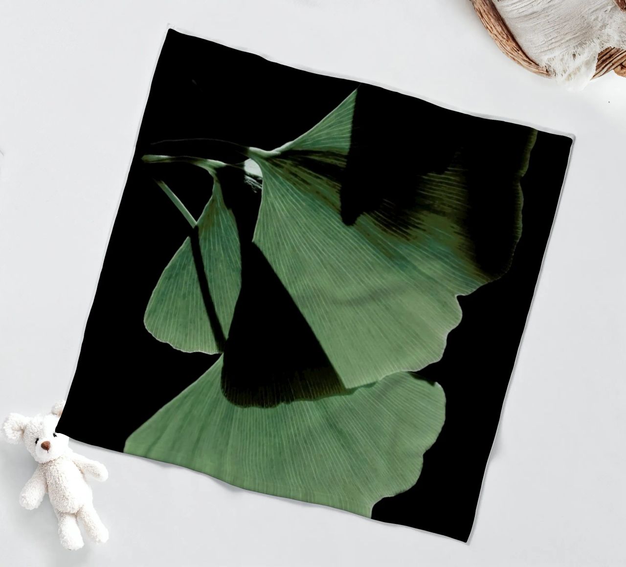 Ginkgo 03 coperta in pile da Froilein Juno