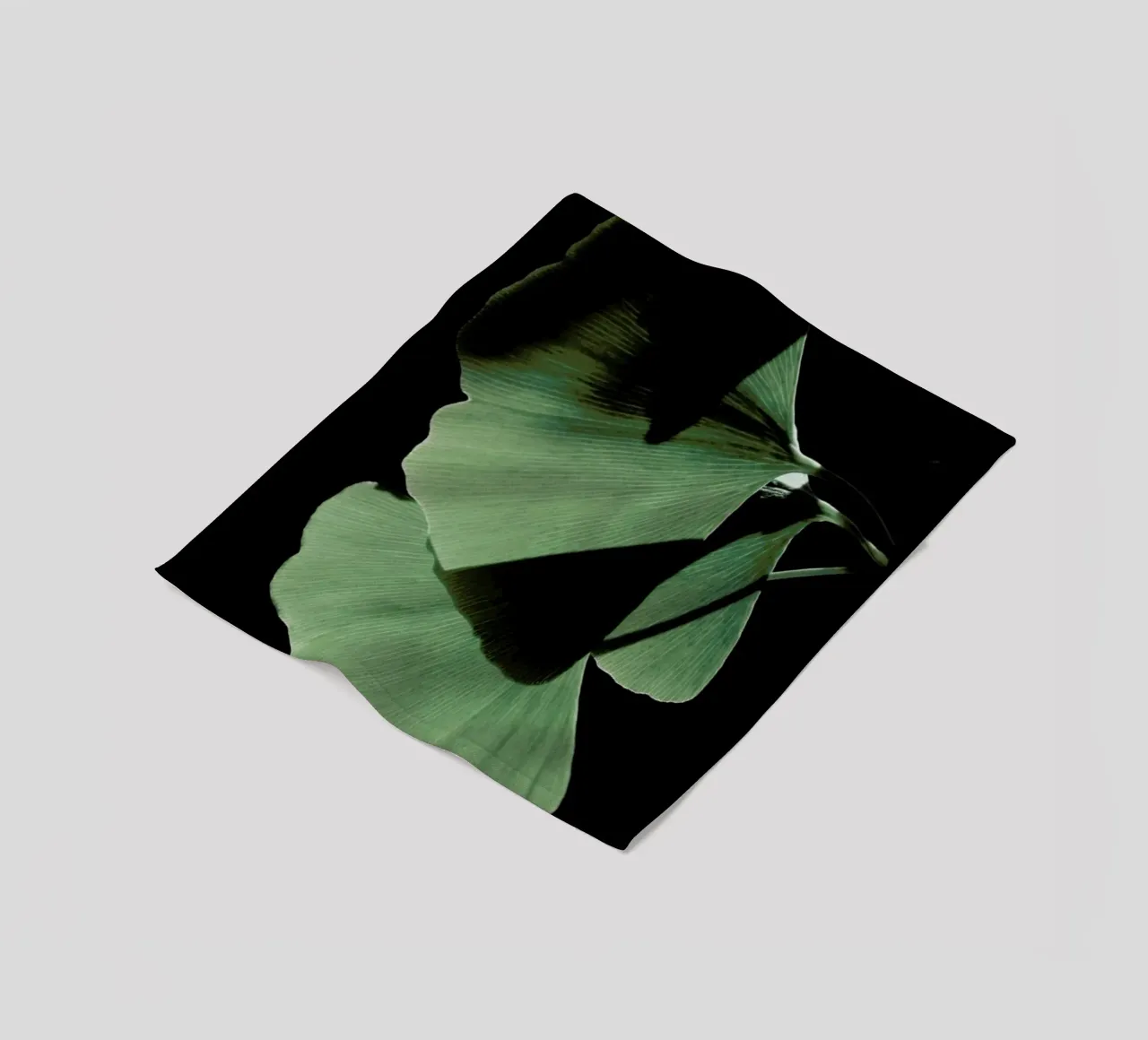 Ginkgo 03 manta de franela de Froilein Juno