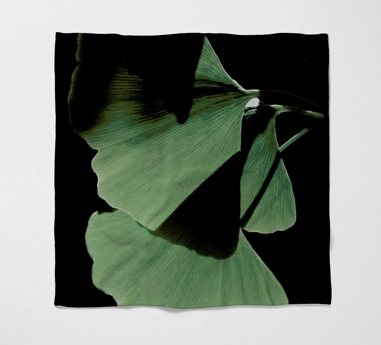Ginkgo 03 manta de franela de Froilein Juno