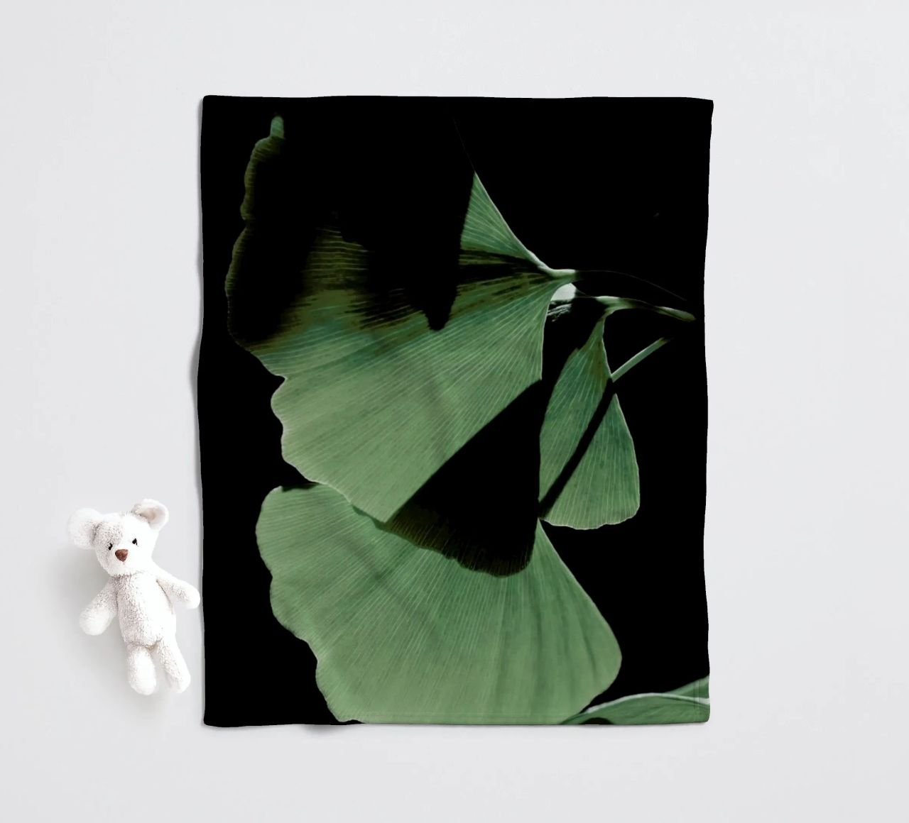 Ginkgo 03 coperta in pile da Froilein Juno