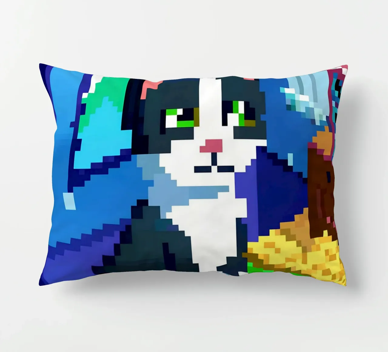 Gatto bianco e nero cuscino da DOG AND CAT