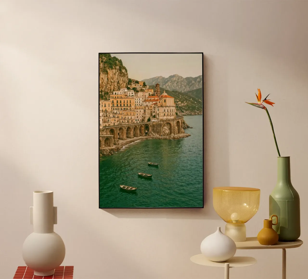 Dolce Mare – Amalfi Vibes plexiglass da BLICKPUNKT