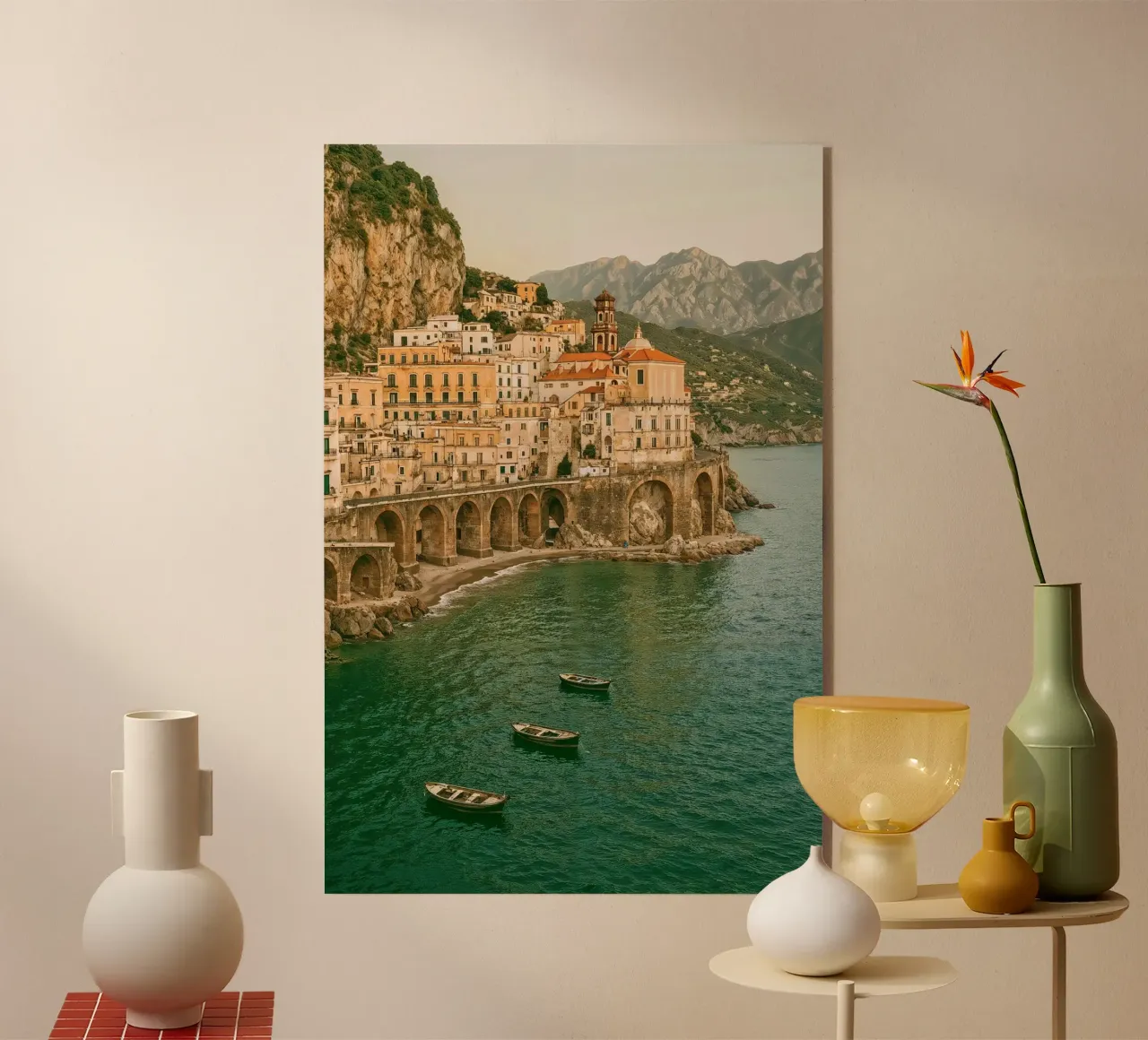 Dolce Mare – Amalfi Vibes plexiglass da BLICKPUNKT