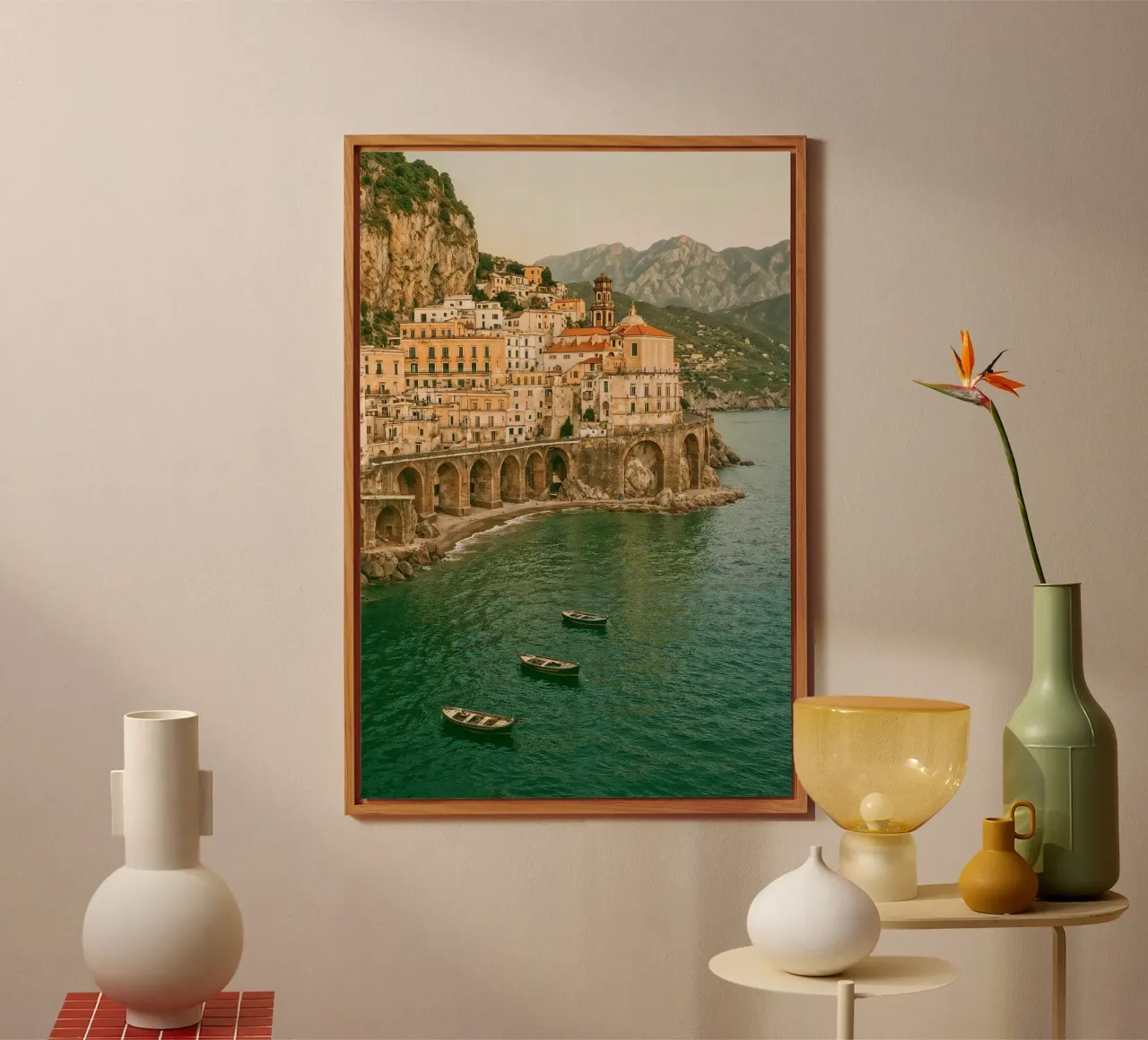 Dolce Mare – Amalfi Vibes alluminio dibond da BLICKPUNKT