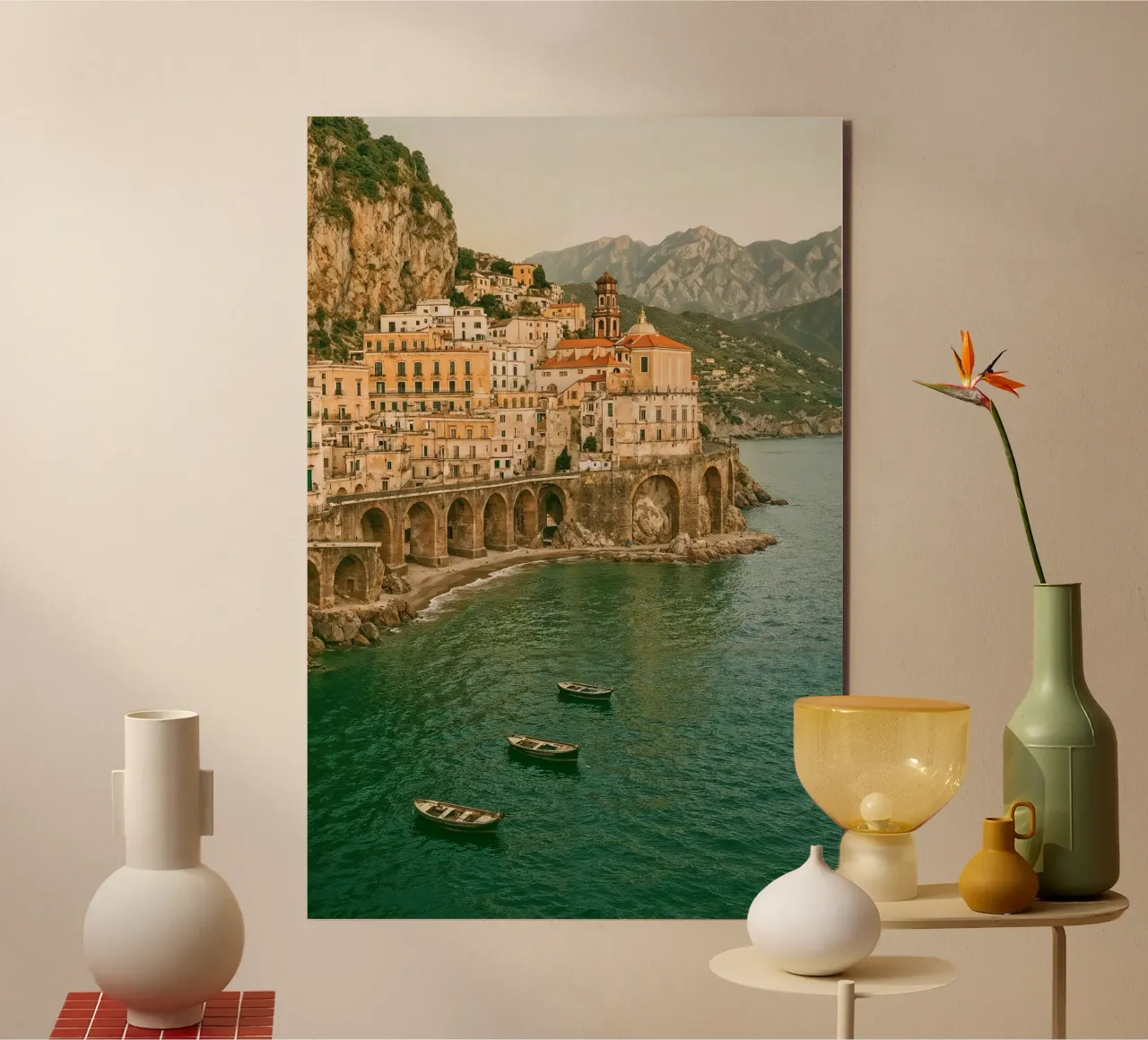 Dolce Mare – Amalfi Vibes alluminio dibond da BLICKPUNKT