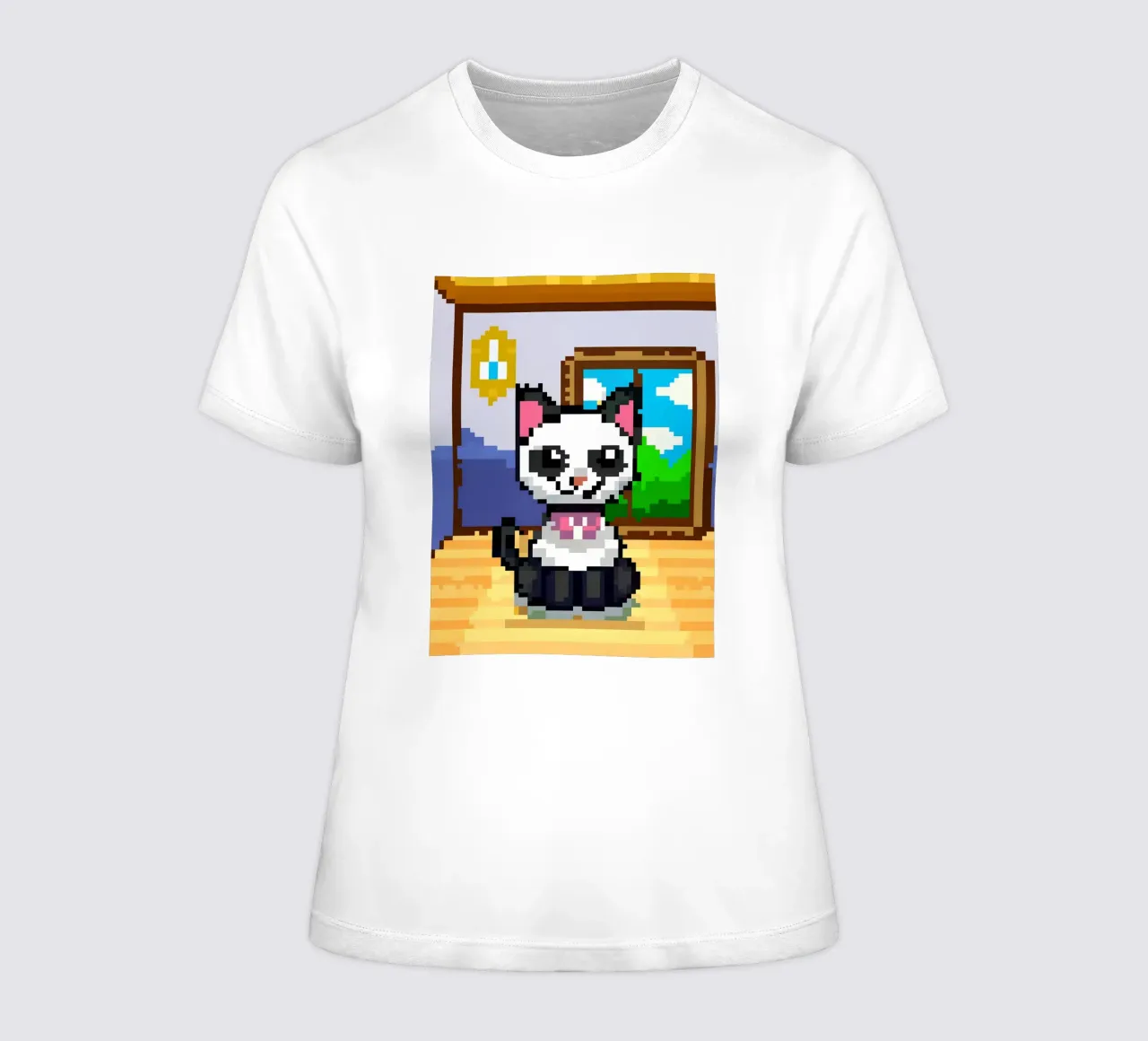 Gatto femmina t-shirt da donna da DOG AND CAT
