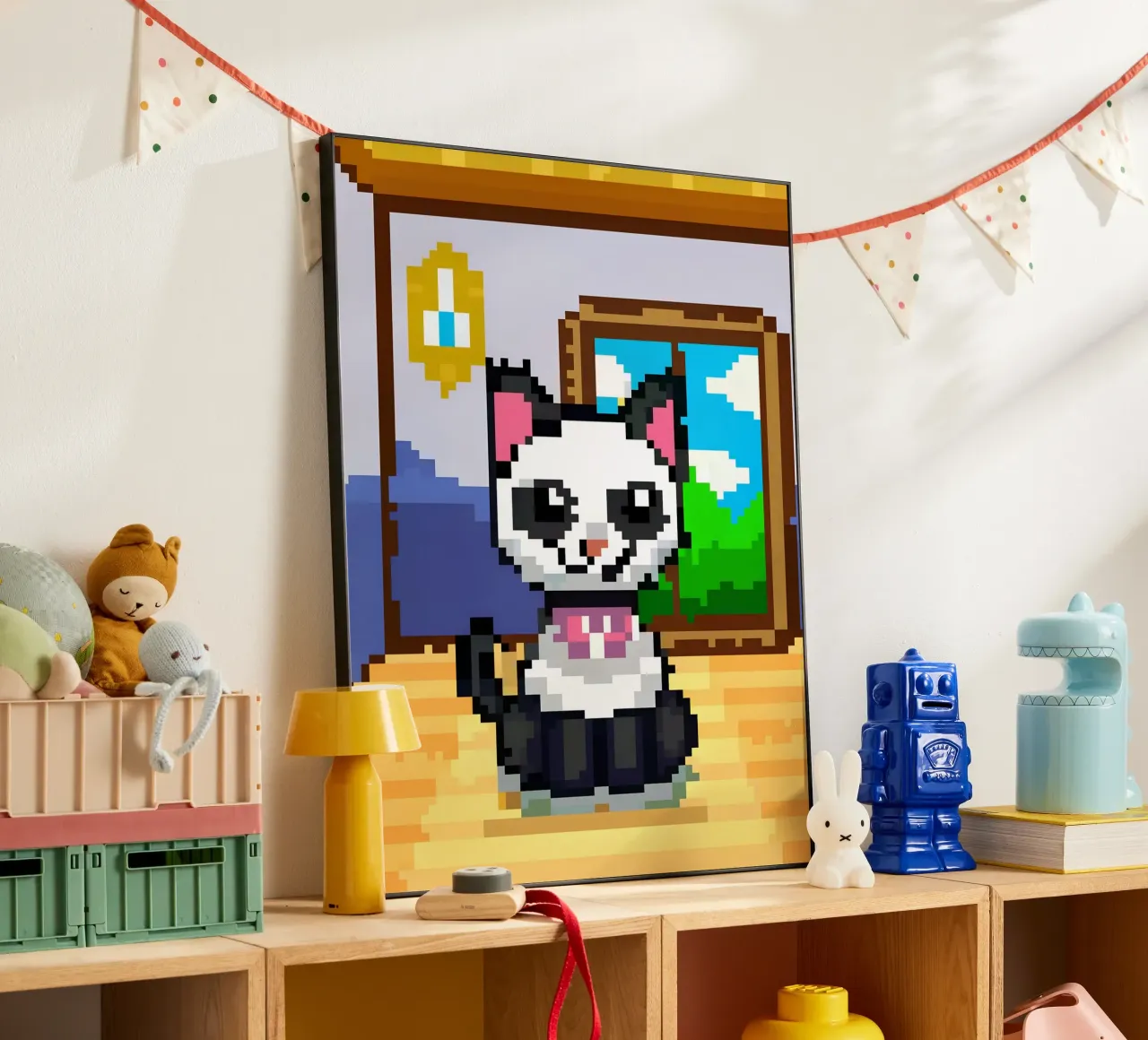 Gatto femmina alluminio dibond da DOG AND CAT