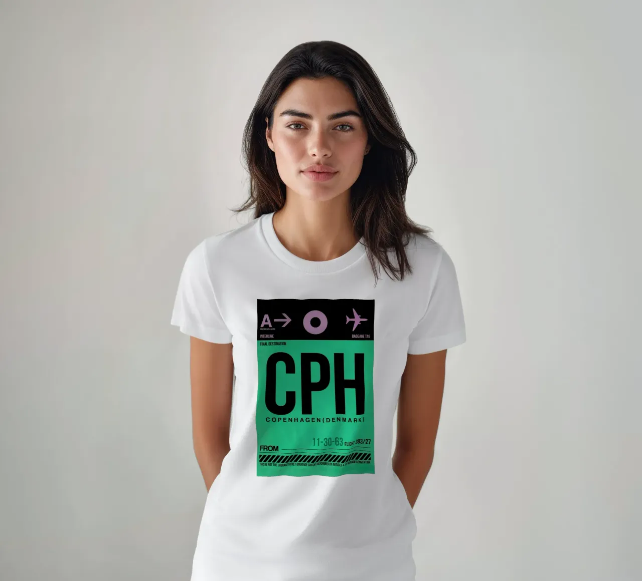 CPH-Kopenhagen t-shirt da Naxart