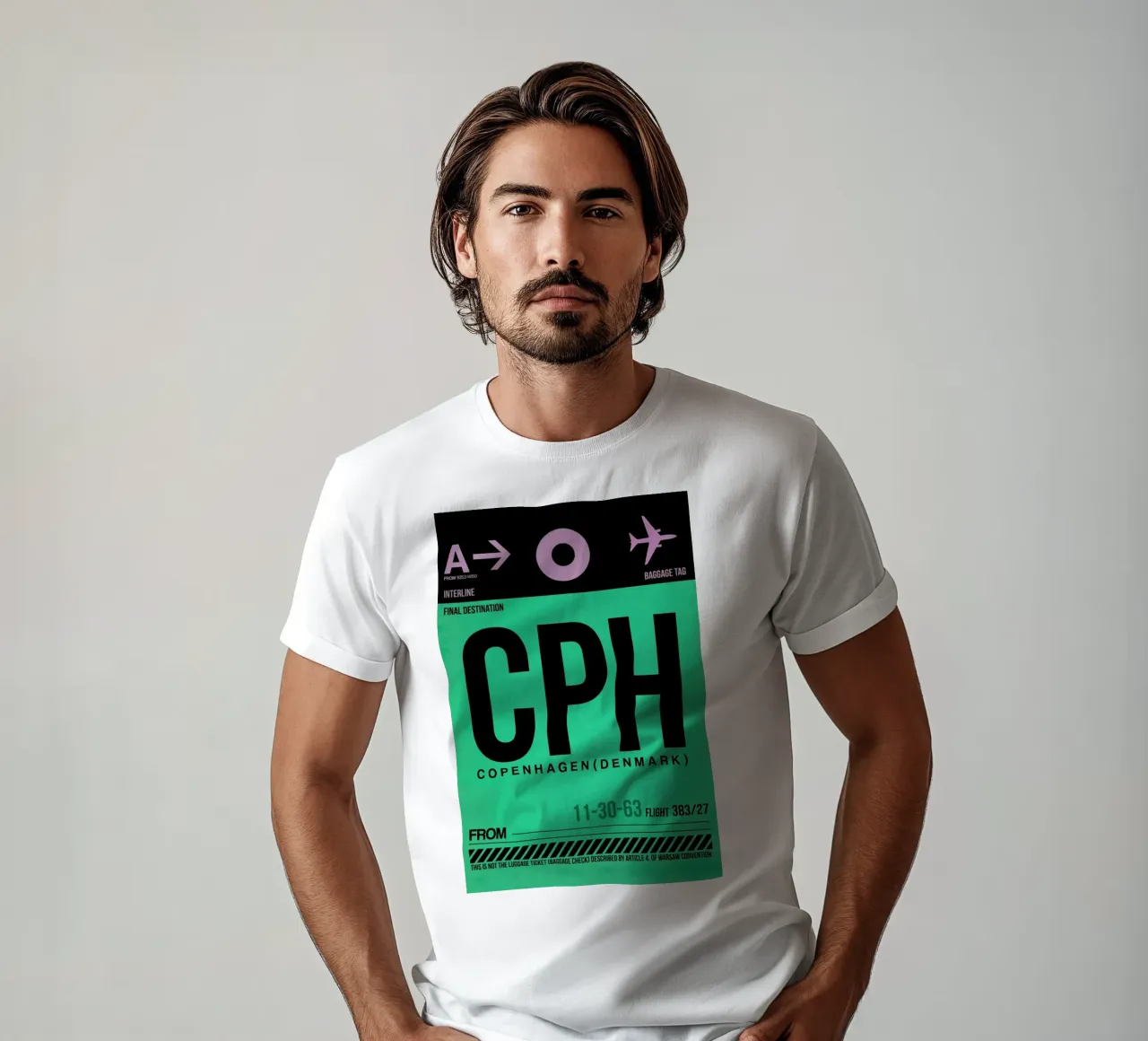 CPH-Kopenhagen t-shirt da Naxart