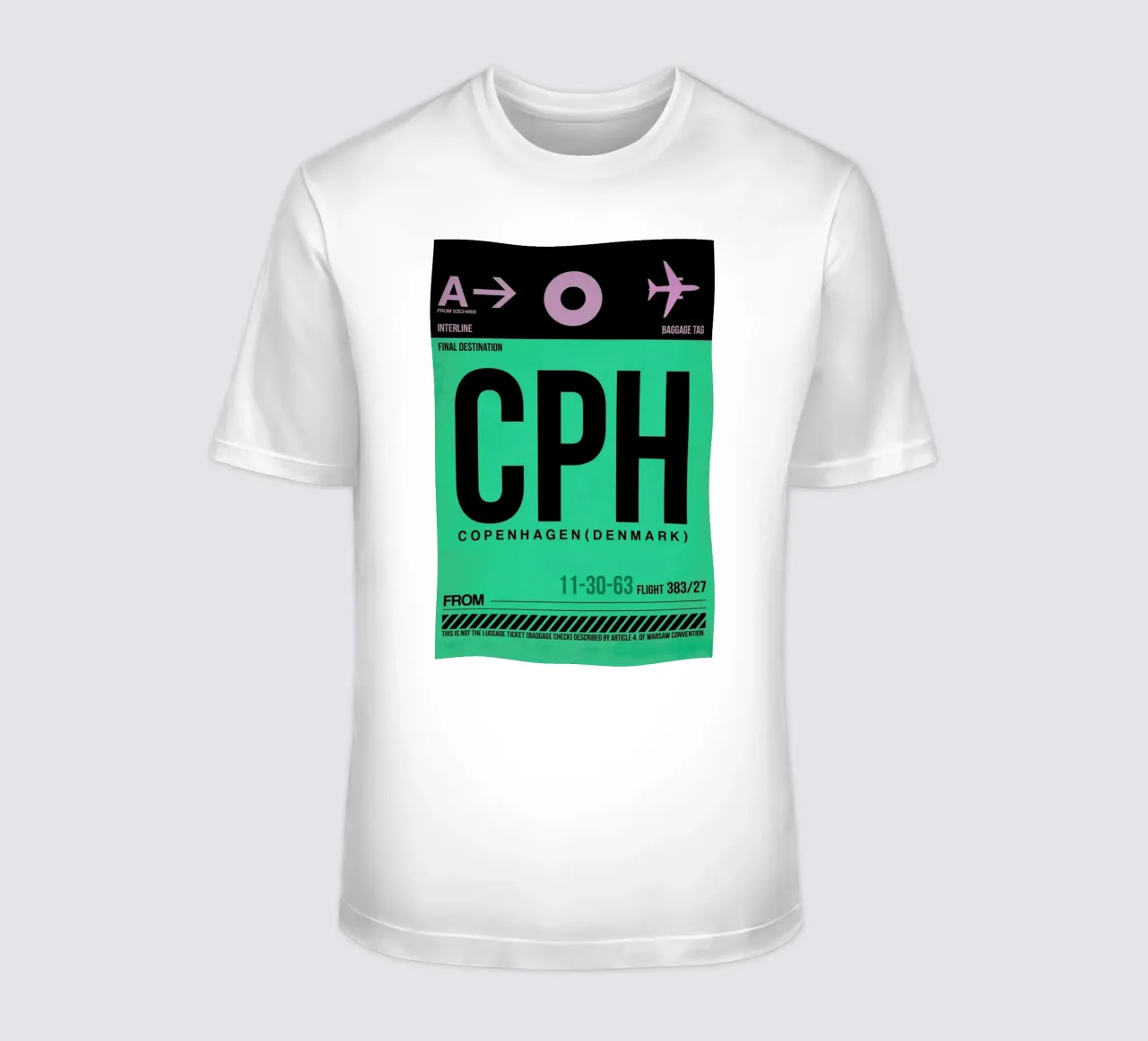 CPH-Kopenhagen t-shirt da Naxart