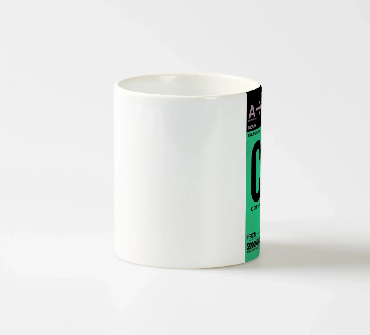 CPH-Kopenhagen tazza in ceramica da Naxart