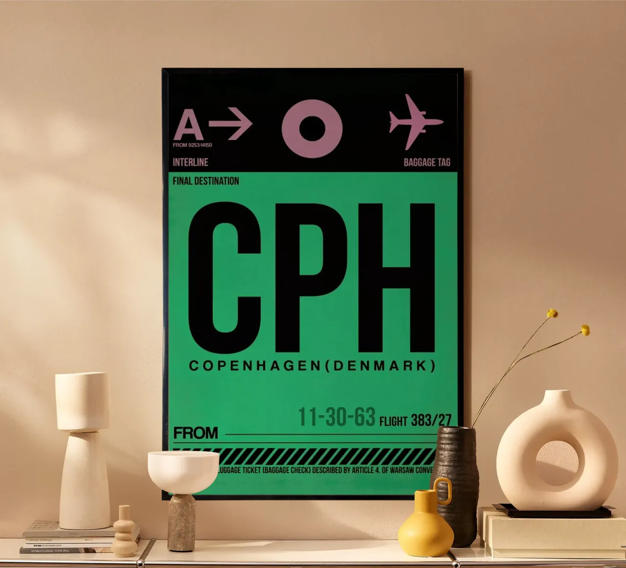 CPH-Kopenhagen carta hahnemühle da Naxart