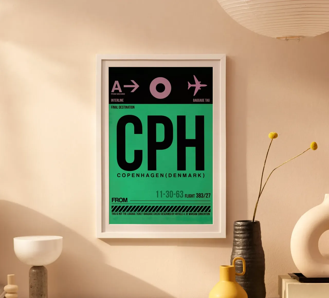 CPH-Kopenhagen carta hahnemühle da Naxart