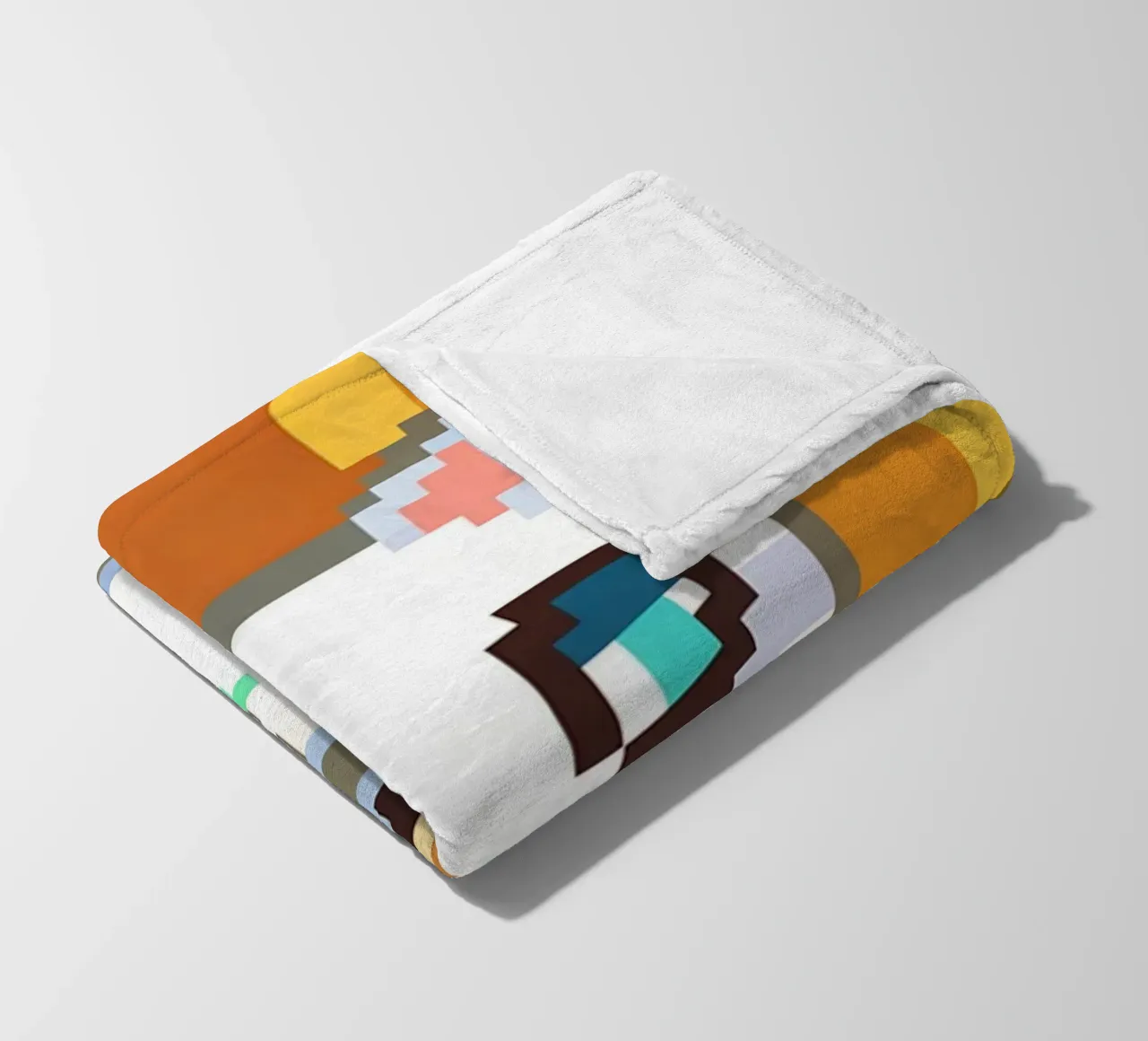 Gatto bianco carino coperta in pile da DOG AND CAT