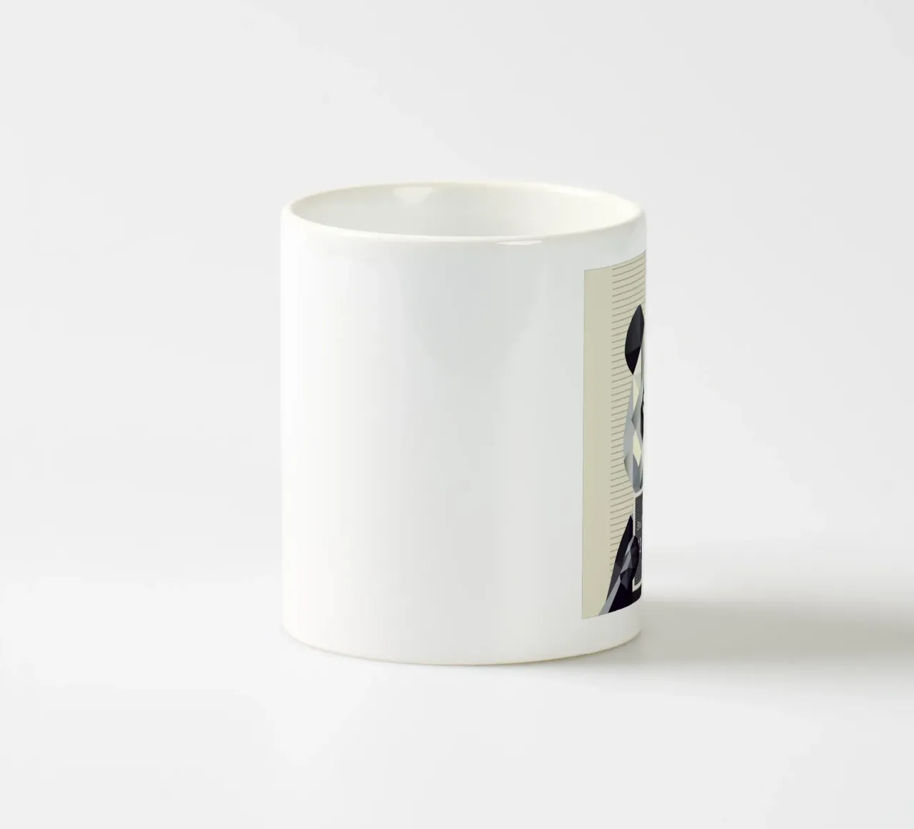 Panda Mugshot - Catturato in modo bestiale! tazza in ceramica da namosh