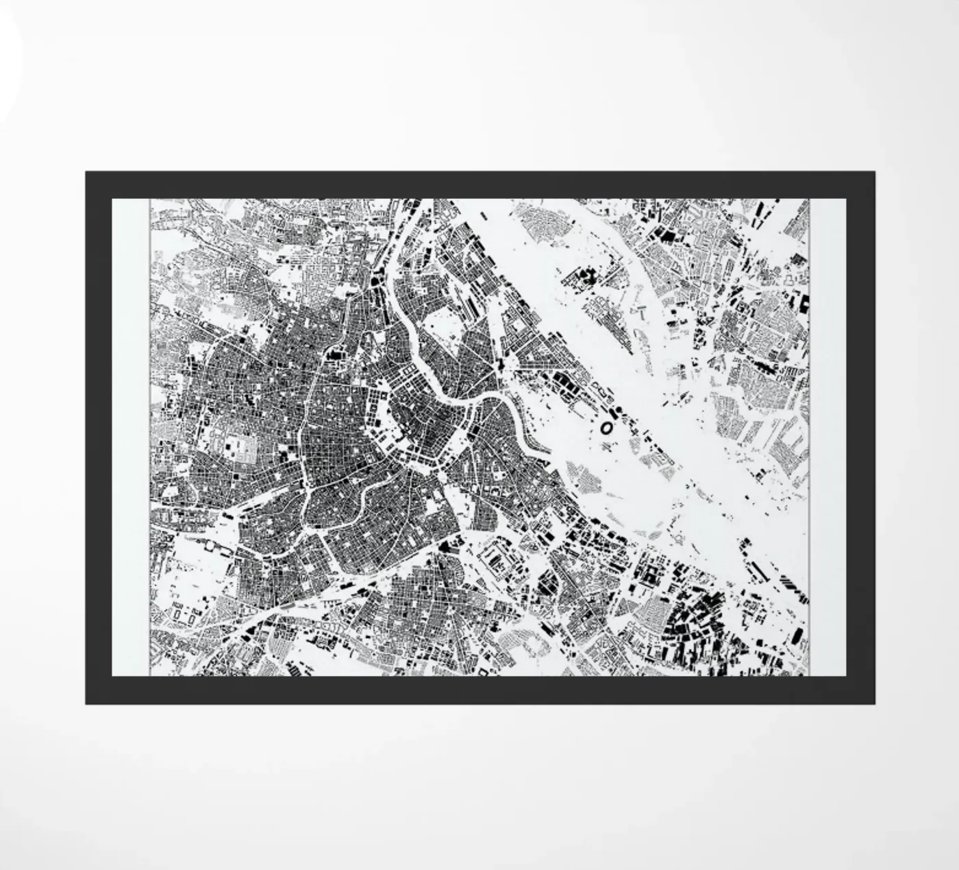 Vienna Fußmatte von The Cartography Collection